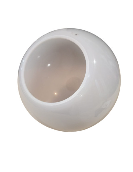 Globe en polycarbonate Iguzzini 3 2125 001 0 d 400 blanc laiteux